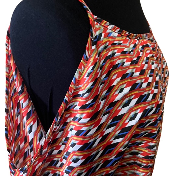 Geometric Print Tunic Top/Mini Dress - Picture 9 of 13